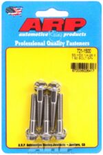 "1/4""-28 x 1.500 hex SS bolts" (5pcs) - Image 2