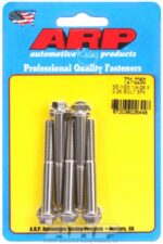 "1/4""-28 x 2.250 hex SS bolts" (5pcs) - Image 2