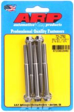 "1/4""-28 x 2.750 hex SS bolts" (5pcs) - Image 2