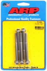 "1/4""-28 x 3.000 hex SS bolts" (5pcs) - Image 2