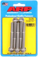 "5/16""-24 x 2.750 hex SS bolts" (5pcs) - Image 2