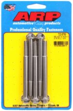 "5/16""-24 x 3.750 hex SS bolts" (5pcs) - Image 2