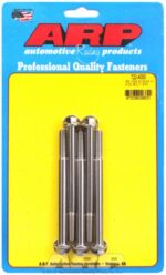 "5/16""-24 x 4.000 hex SS bolts" (5pcs) - Image 2