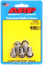 "3/8""-24 x .500 hex SS bolts" (5pcs) - Image 2