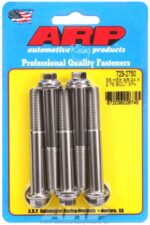 "3/8""-24 x 2.750 hex SS bolts" (5pcs) - Image 2