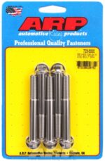 "3/8""-24 x 3.000 hex SS bolts" (5pcs) - Image 2