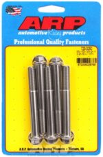 "3/8""-24 x 3.250 hex SS bolts" (5pcs) - Image 2