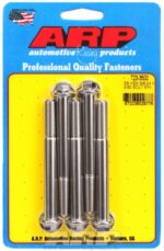 "3/8""-24 x 3.500 hex SS bolts" (5pcs) - Image 2
