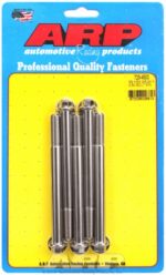 "3/8""-24 x 4.500 hex SS bolts" (5pcs) - Image 2