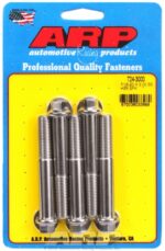 "7/16""-20 x 3.000 hex SS bolts" (5pcs) - Image 2