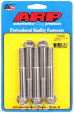 "7/16""-20 x 3.250 hex SS bolts" (5pcs) - Image 2