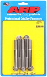 "7/16""-20 x 3.500 hex SS bolts" (5pcs) - Image 2