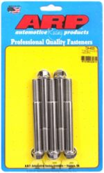 "7/16""-20 x 4.000 hex SS bolts" (5pcs) - Image 2