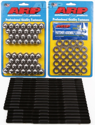 FORD FLATHEAD '49-53 W/EDELBROCK HEADS HEAD STUD KIT