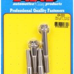 SB Chevy 12pt short water pump bolt kit