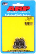 "1/4""-28 x .515 12pt black oxide bolts" (5pcs) - Image 2