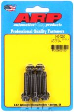 "1/4""-28 x 1.250 12pt black oxide bolts" (5pcs) - Image 2