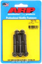 "1/4""-28 x 1.750 12pt black oxide bolts" (5pcs) - Image 2