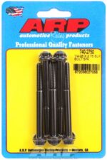 "1/4""-28 x 2.750 12pt black oxide bolts" (5pcs) - Image 2