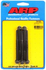 "1/4""-28 x 3.250 12pt black oxide bolts" (5pcs) - Image 2