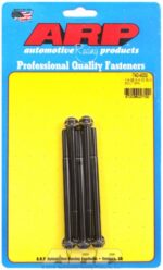 "1/4""-28 x 4.000 12pt black oxide bolts" (5pcs) - Image 2