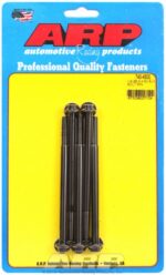 "1/4""-28 x 4.500 12pt black oxide bolts" (5pcs) - Image 2