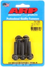 "5/16""-24 x 1.250 12pt black oxide bolts" (5pcs) - Image 2