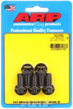 "3/8""-24 x .750 12pt black oxide bolts" (5pcs) - Image 2