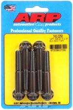 "3/8""-24 x 2.250 12pt black oxide bolts" (5pcs) - Image 2