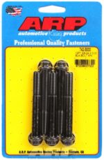 "3/8""-24 x 3.000 12pt black oxide bolts" (5pcs) - Image 2