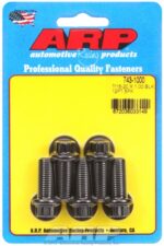 "7/16""-20 x 1.000 12pt black oxide bolts" (5pcs) - Image 2