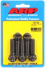 "7/16""-20 x 1.500 12pt black oxide bolts" (5pcs) - Image 2