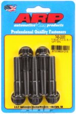 "7/16""-20 x 2.000 12pt black oxide bolts" (5pcs) - Image 2