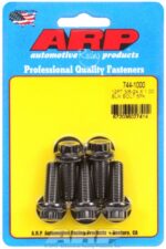 "3/8""-24 x 1.000 12pt 7/16 wrenching black oxide bolts"5pcs - Image 2