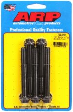 "3/8""-24 x 3.250 12pt 7/16 wrenching black oxide bolts"5pcs - Image 2