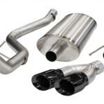 Corsa Cat-Back 3.0" Single Side Twin 4.0" F150 Raptor 11-14