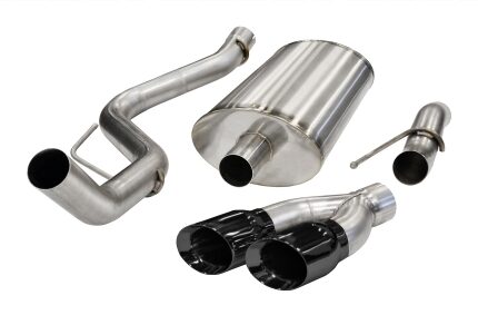 Corsa Cat-Back 3.0" Single Side Twin 4.0" F150 Raptor 11-14