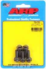 "1/4""-28 x .750 hex black oxide bolts" (5pcs) - Image 2