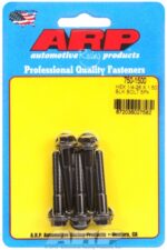 "1/4""-28 x 1.500 hex black oxide bolts" (5pcs) - Image 2