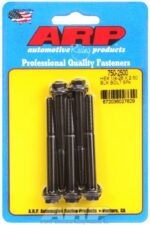 "1/4""-28 x 2.500 hex black oxide bolts" (5pcs) - Image 2