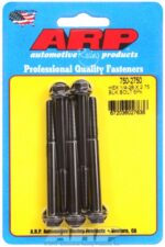 "1/4""-28 x 2.750 hex black oxide bolts" (5pcs) - Image 2