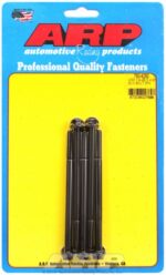 "1/4""-28 x 4.250 hex black oxide bolts" (5pcs) - Image 2