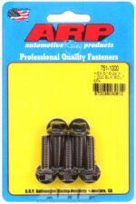 "5/16""-24 x 1.000 hex black oxide bolts" (5pcs) - Image 2