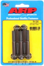 "5/16""-24 x 2.250 hex black oxide bolts" (5pcs) - Image 2