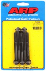 "5/16""-24 x 3.000 hex black oxide bolts" (5pcs) - Image 2