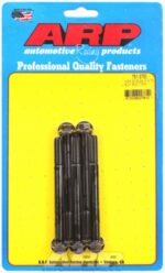"5/16""-24 x 3.750 hex black oxide bolts" (5pcs) - Image 2
