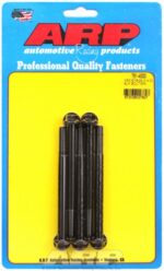 "5/16""-24 x 4.000 hex black oxide bolts" (5pcs) - Image 2
