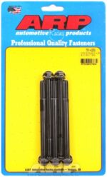 "5/16""-24 x 4.250 hex black oxide bolts" (5pcs) - Image 2