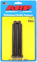 "5/16""-24 x 5.000 hex black oxide bolts" (5pcs) - Image 2