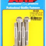 ARP 5/16-24x2.250 SS hex WP pulley w/ 1.000" fan spcr stud